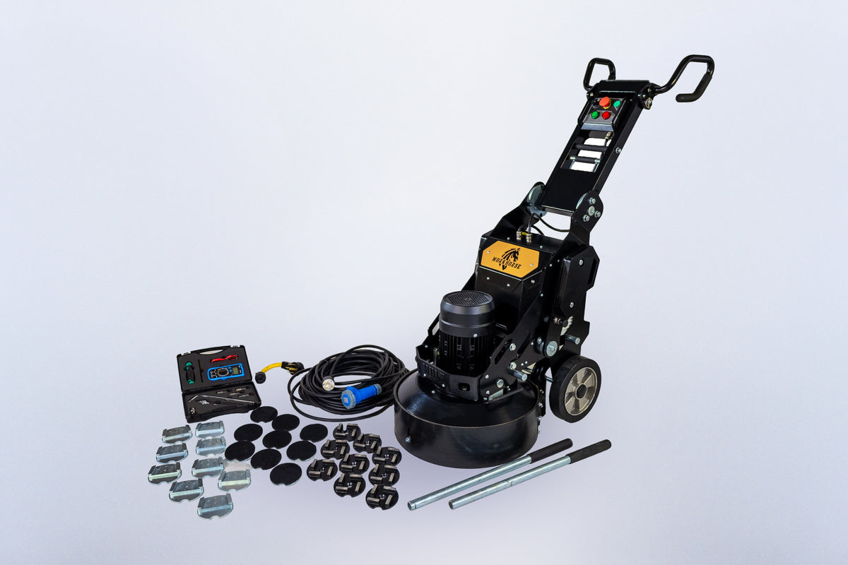 The Mule concrete grinder